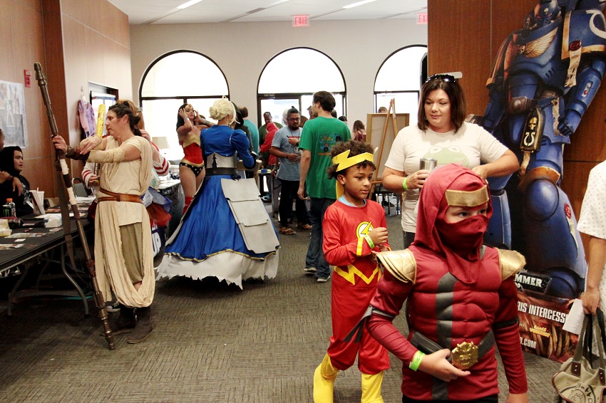 Attendees of the 2017 Golden Triangle Comic-Con dress up as a book, movie or video game character. The 2018 Golden Triangle Comic Con returns Aug. 18 to the Trotter Convention Center in Columbus.