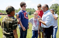 Camp AMP introduces middle and high school students to manufacturing and engineering methods.