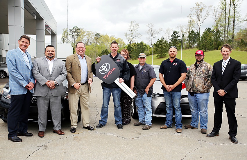 Students enrolled in East Mississippi Community College’s Automotive Technology Program have two Toyota Corollas to hone their skills on thanks to a donation of the vehicles by Carl Hogan Toyota.