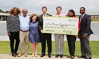 East Mississippi Community College recently received a $50,000 check from 2nd Chance MS to support the adult education SOAR Program