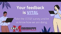 This spring, East Mississippi Community College will participate in the Community College Survey of Student Engagement (CCSSE), a national student survey focused on teaching, learning and retention in community colleges. 