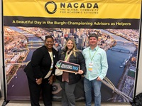 From left, EMCC advisors Dr. Renyetta Johnson, Jessica Scarbrough and Matthew Darnell attended the 2024 NACADA Annual Conference in Pittsburgh.