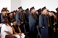 Class of 2024 students in the Cosmetology and Barbering programs on East Mississippi Community College’s Golden Triangle campus graduated in a July 18 ceremony at The Communiversity. 
