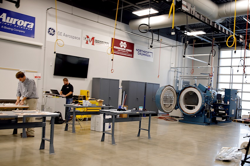 The Mississippi Advanced Composites Training Center at The Communiversity is the result of a partnership between East Mississippi Community College and Mississippi State University’s Advanced Composites Institute.